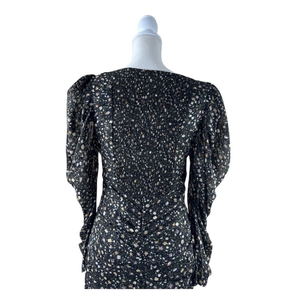 ASTR the Label Victoria Black Ditsy Print Dress - Picture 11 of 15